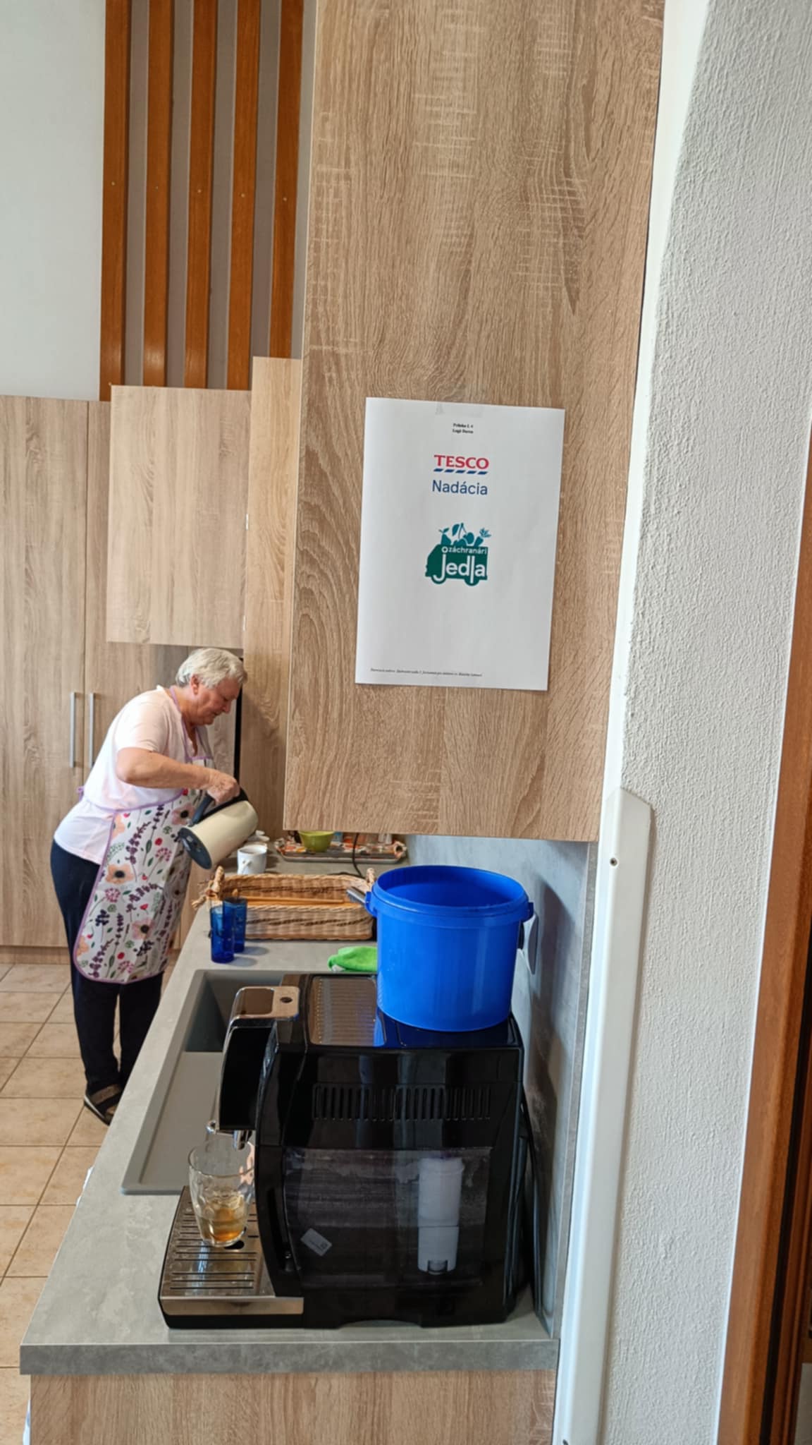 Kuchynka z nádácie Tesco